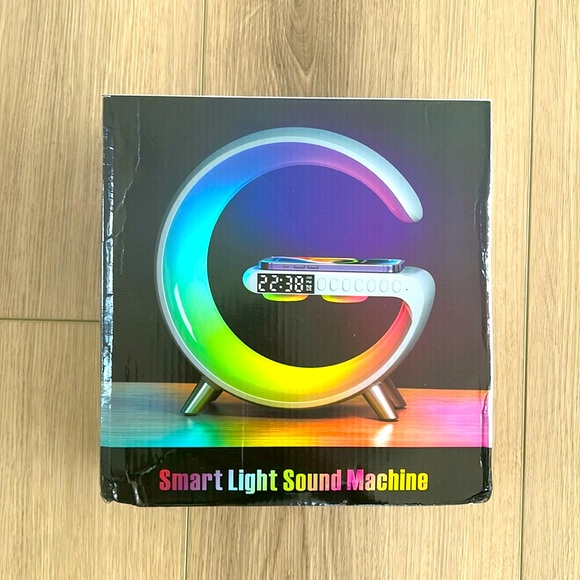 Other - NEW IN BOX Smart Light Sound Machine, Alarm clock and phone charger